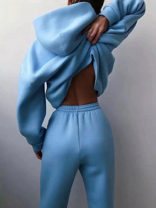 Women's casual Two-Piece Tracksuit Set